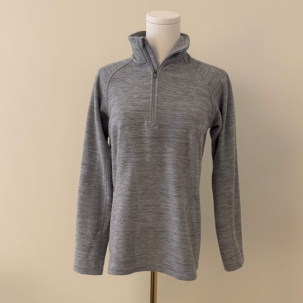 Mountain Hardwear Gray Quarter-Zip Sweatshirt
